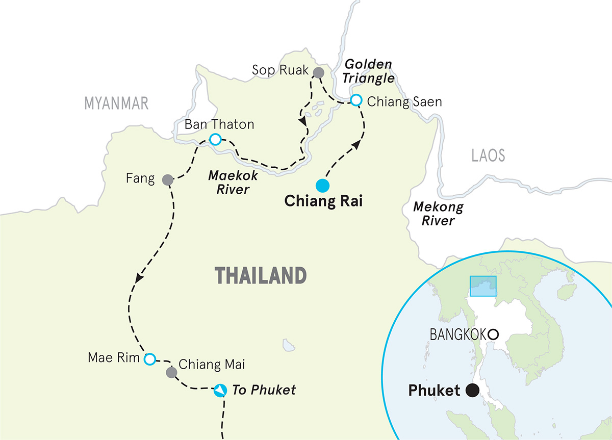 Thailand Bike Tour: Chiang Mai & Chiang Rai | Backroads Cycling Vacations