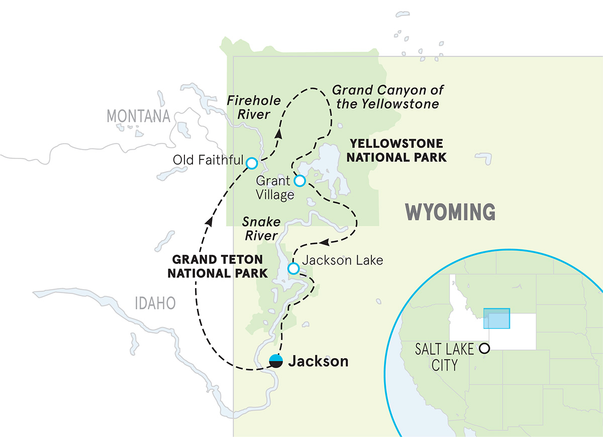 Yellowstone & Tetons Family Adventure Tour for Teens & Kids | Backroads