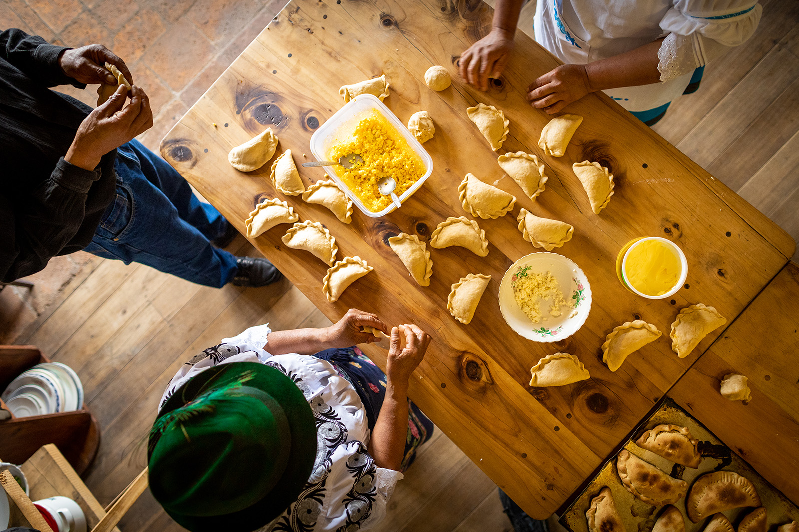 Kitchen Preparing Dinner Ecuador