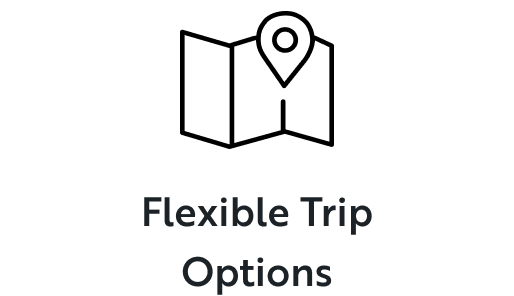 Flexible trip options