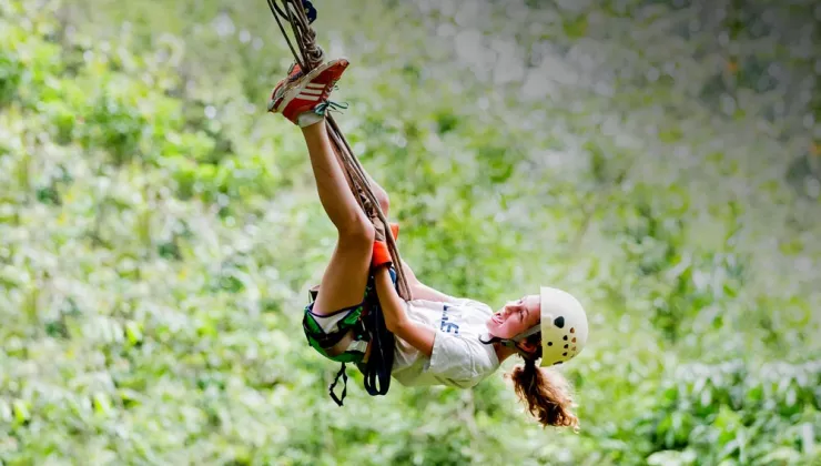 Ziplining in Costa Rica