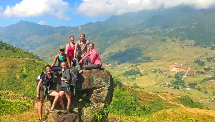 Backroads Leaders enjoying time off in Sapa, Vietnam