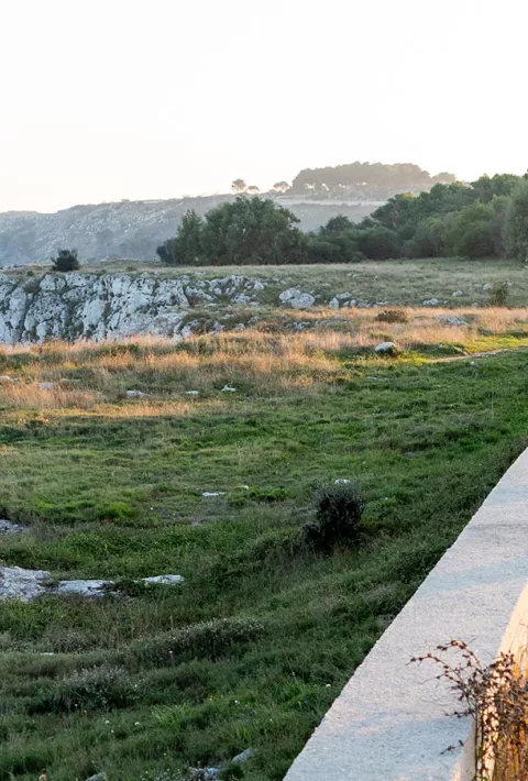 Biker in Puglia, Italy