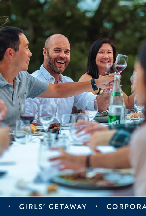 Collage of images of Backroads guests enjoying private trips