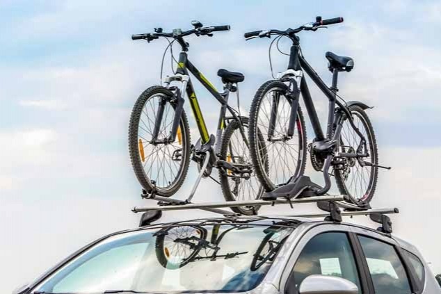 double bike rack for car