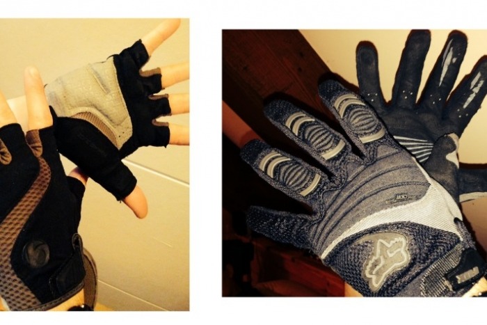 leather cycling gloves full finger