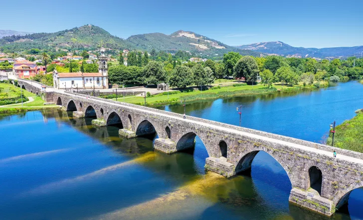 Bridge over a river