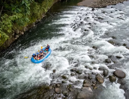 Rafting Down the River Costa Rica