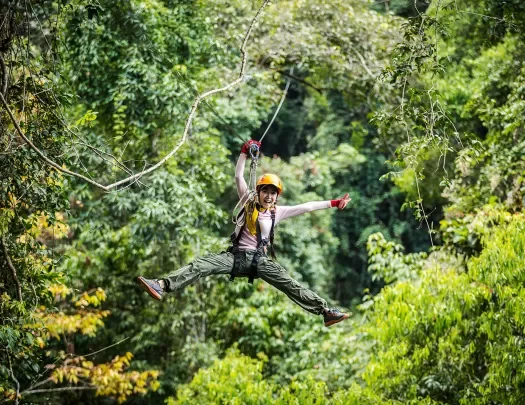 Guest Ziplining Costa Rica