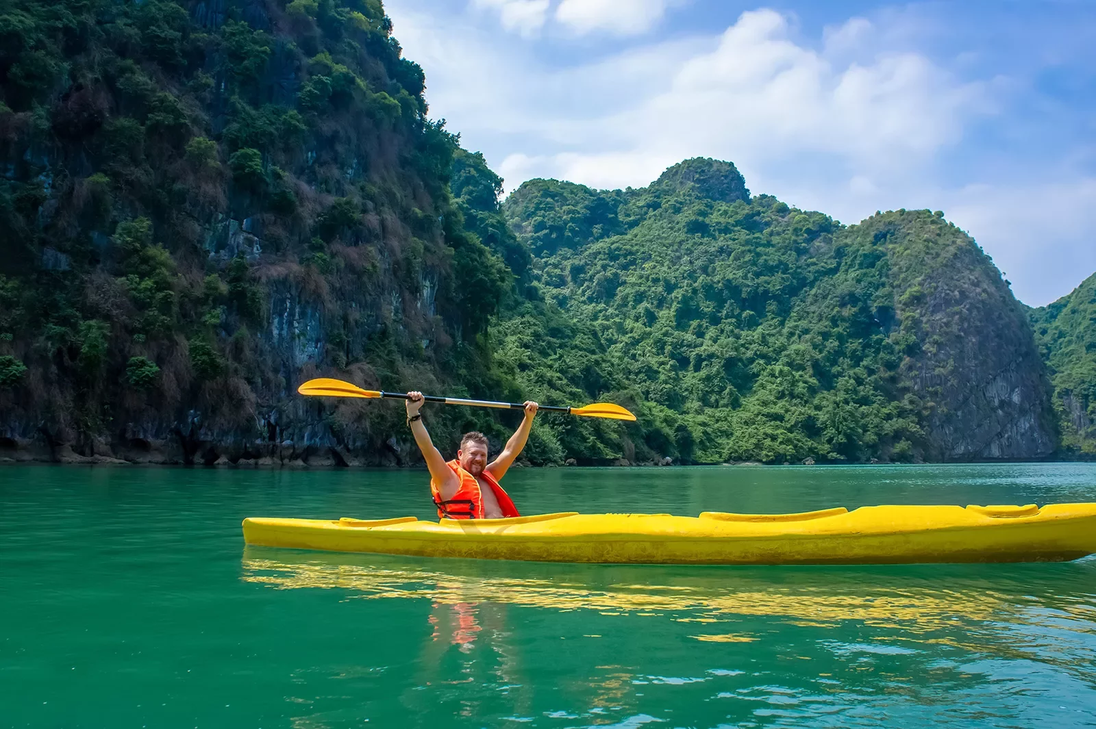 Kayaking in Vietnam